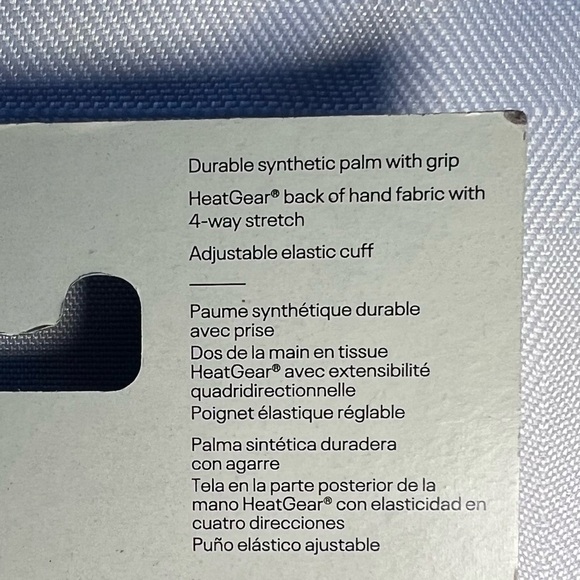 ***NWOT*** Under Armour Clean Up Batting Gloves Red & Gray - Picture 8 of 8